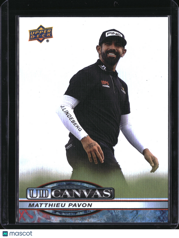2026 Upper Deck Golf UD Canvas Matthieu Pavon #C-27