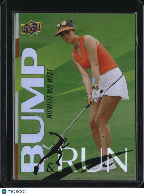 2026 Upper Deck Golf Bump & Run Michelle Wie West #BR-11