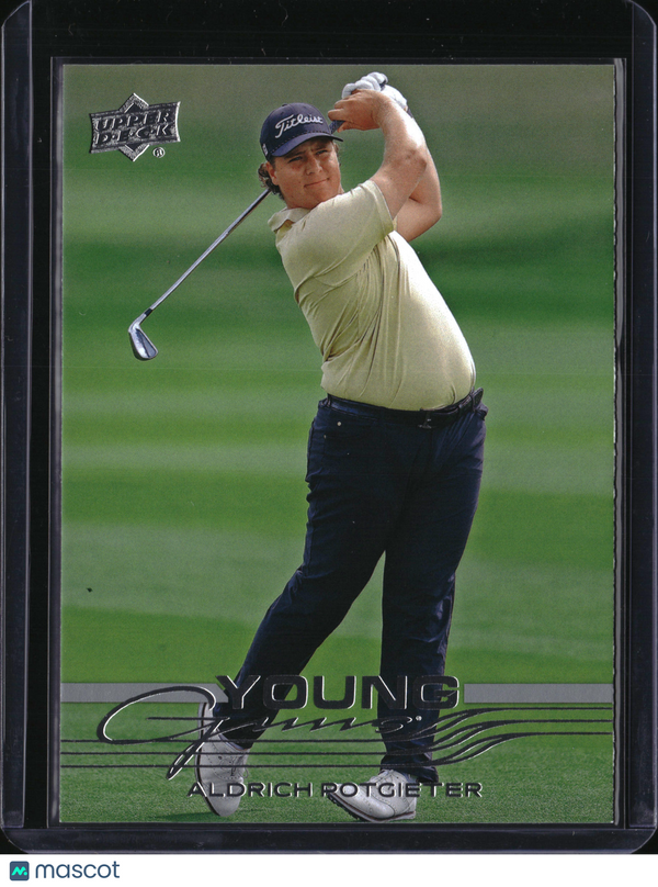 2026 Upper Deck Golf Young Guns Aldrich Potgieter #115