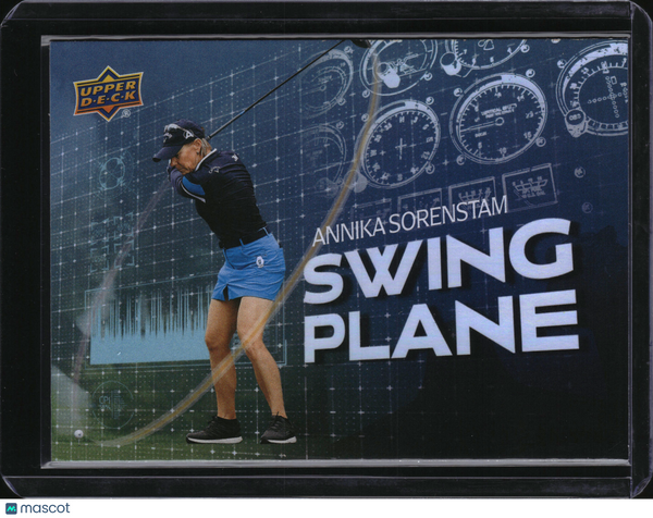 2026 Upper Deck Golf Swing Plane Annika Sorenstam #SP-4
