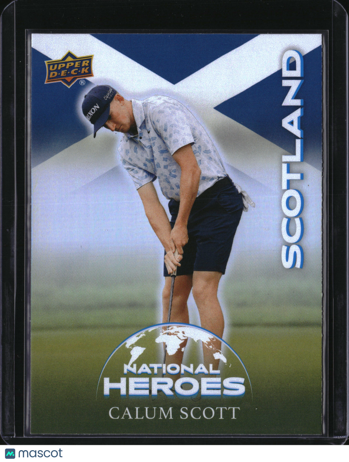 2026 Upper Deck Golf National Heroes Calum Scott #NH-24