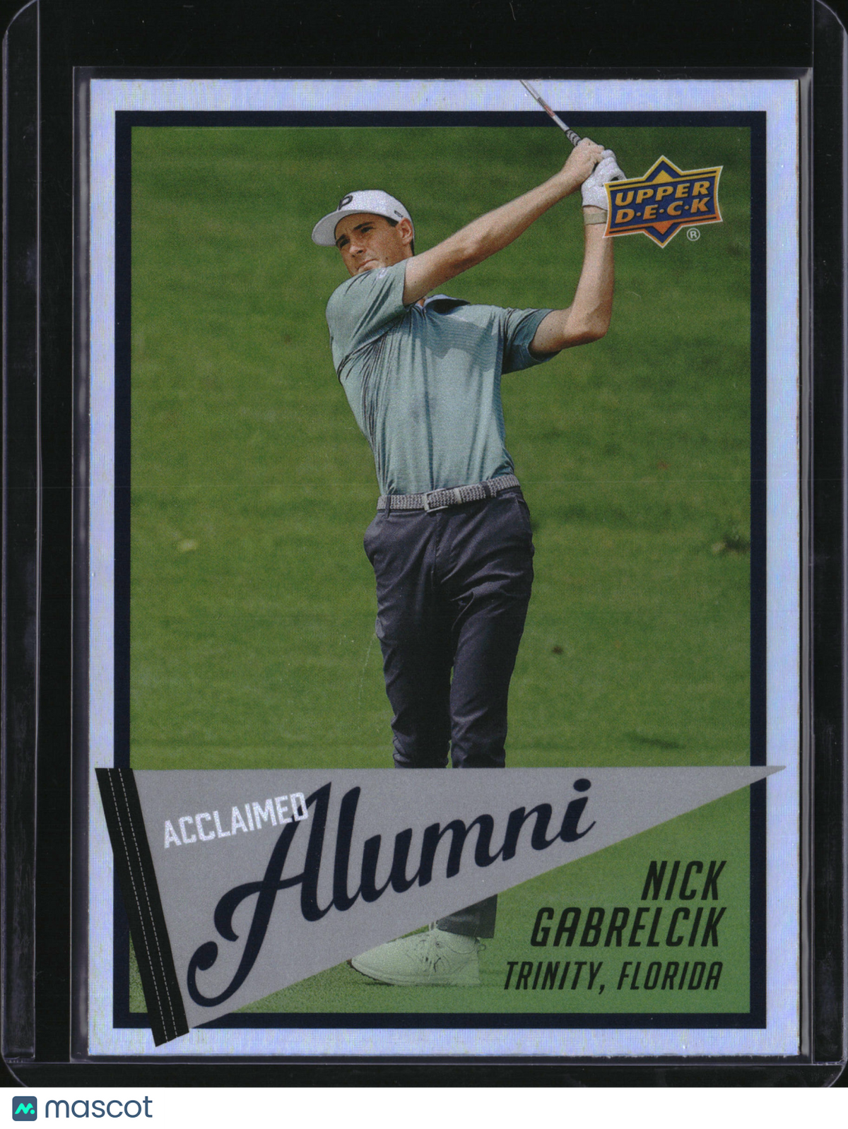 2026 Upper Deck Golf Acclaimed Alumni Nick Gabrelcik #AL-11