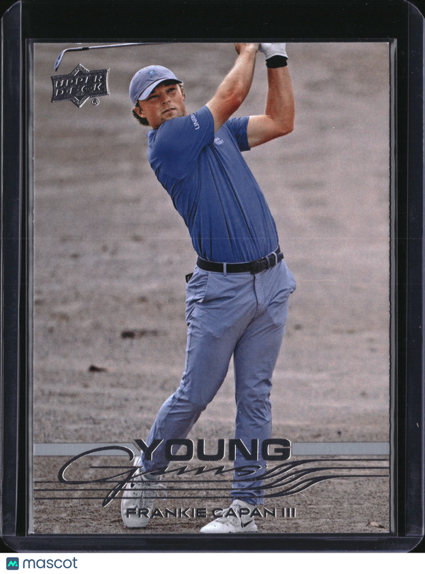 2026 Upper Deck Golf Young Guns Frankie Capan III #111