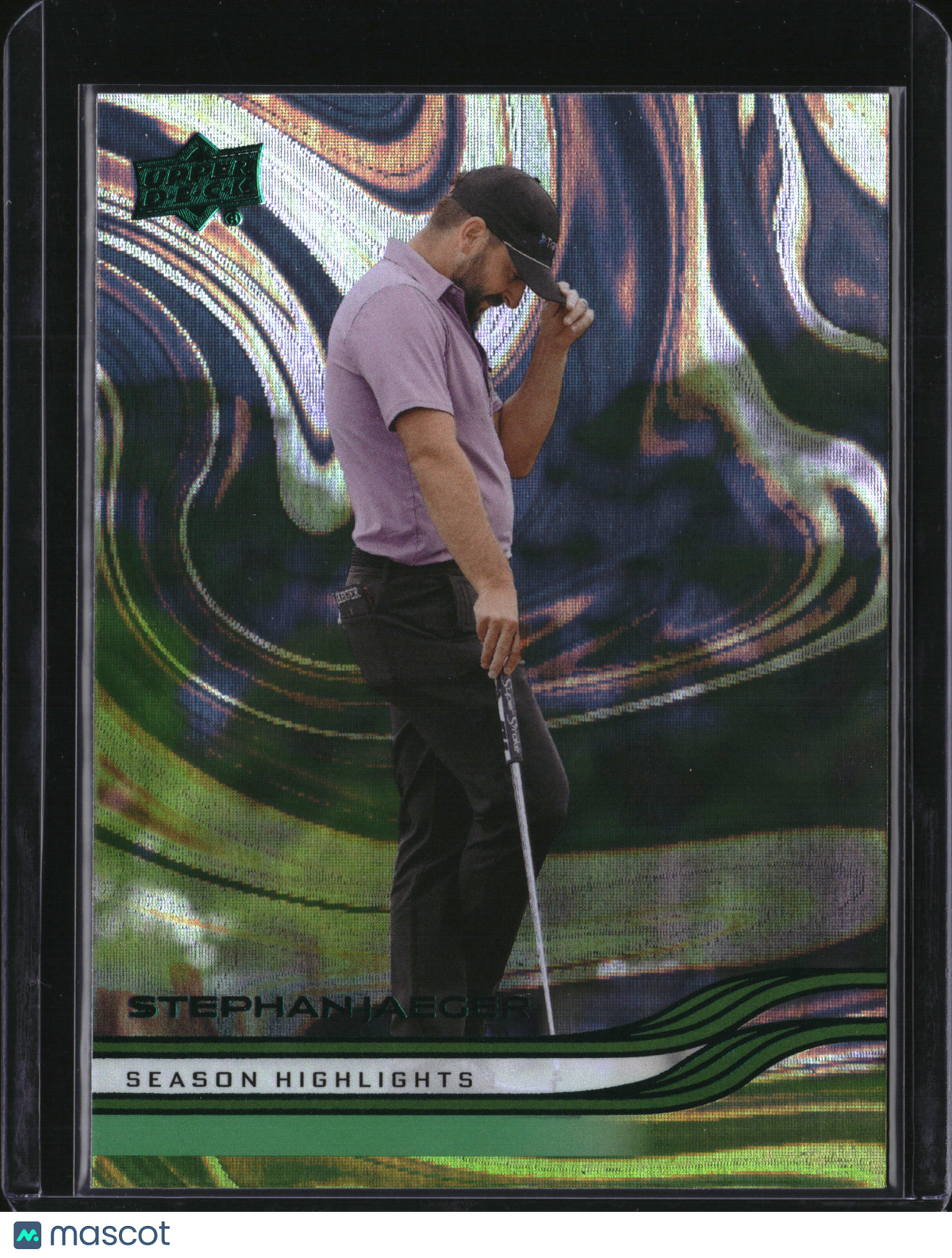 2026 Upper Deck Golf Green Stephan Jaeger #70