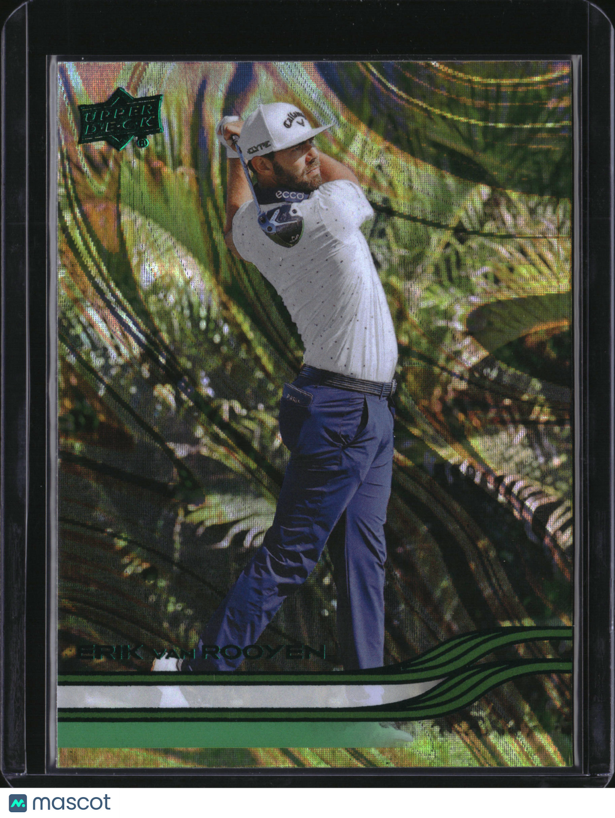 2026 Upper Deck Golf Green Erik van Rooyen #18