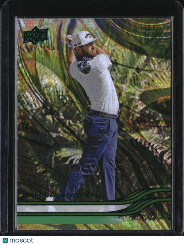 2026 Upper Deck Golf Green Erik van Rooyen #18