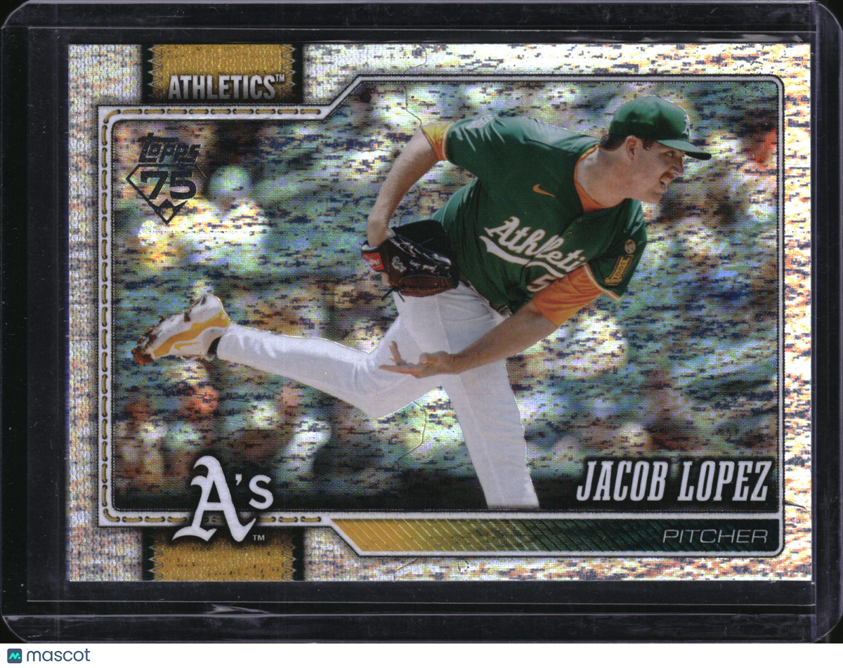 2026 Topps Series One Jacob Lopez #76 Gold Foil