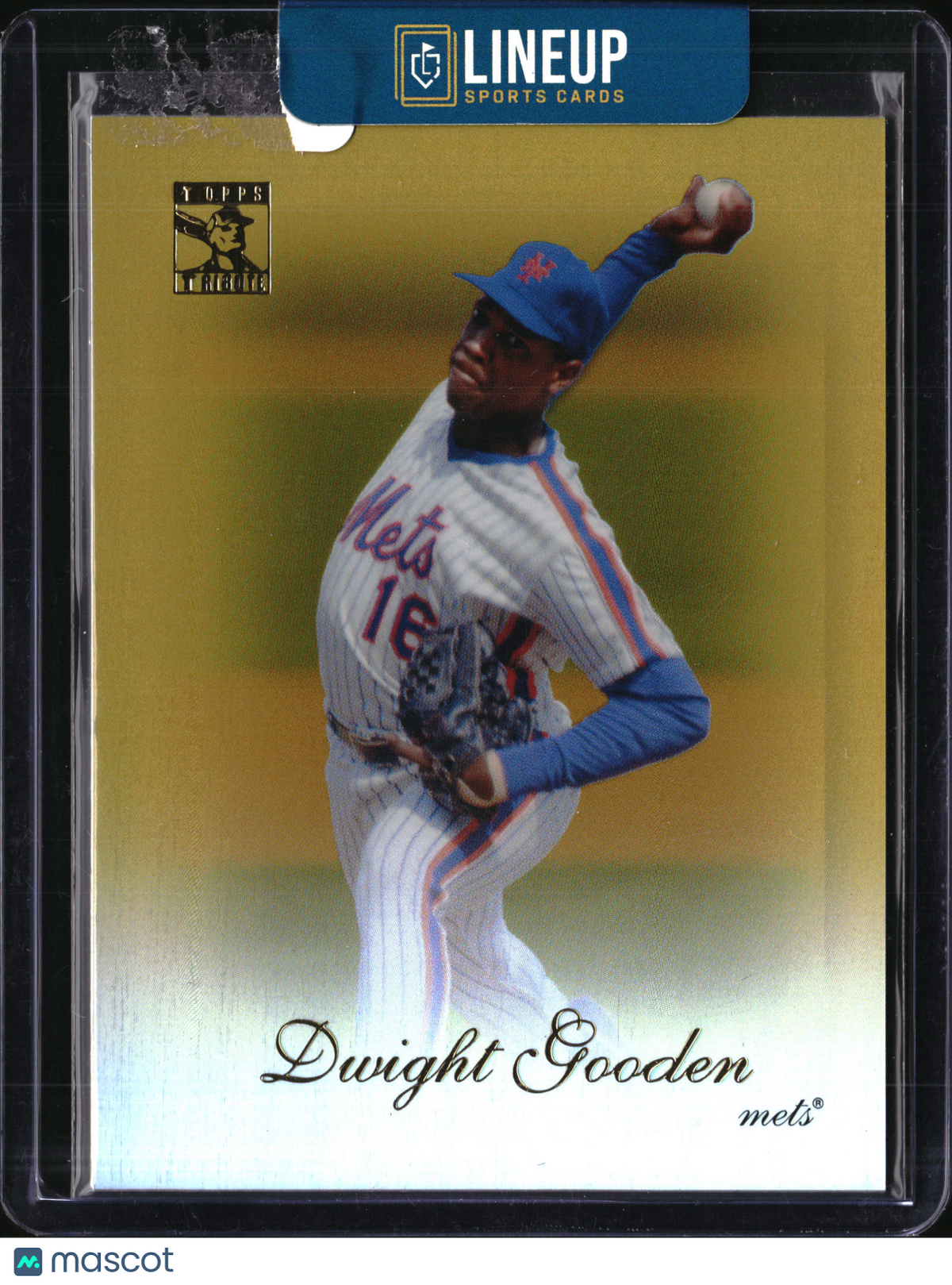 2009 Topps Tribute Dwight Gooden #54 Gold /50