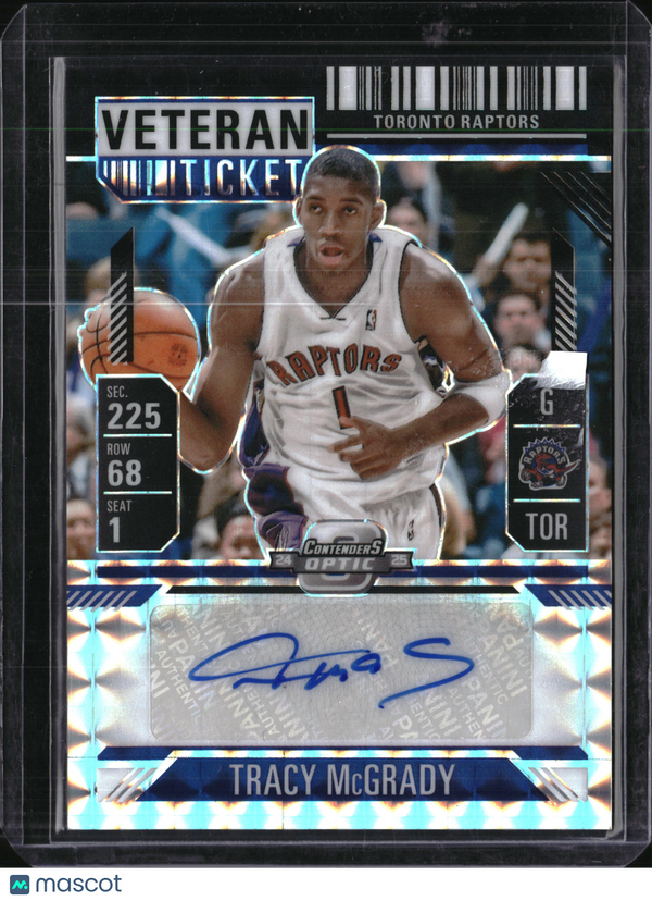 2024 Panini Contenders Optic Tracy McGrady #VT-TRC Black /1