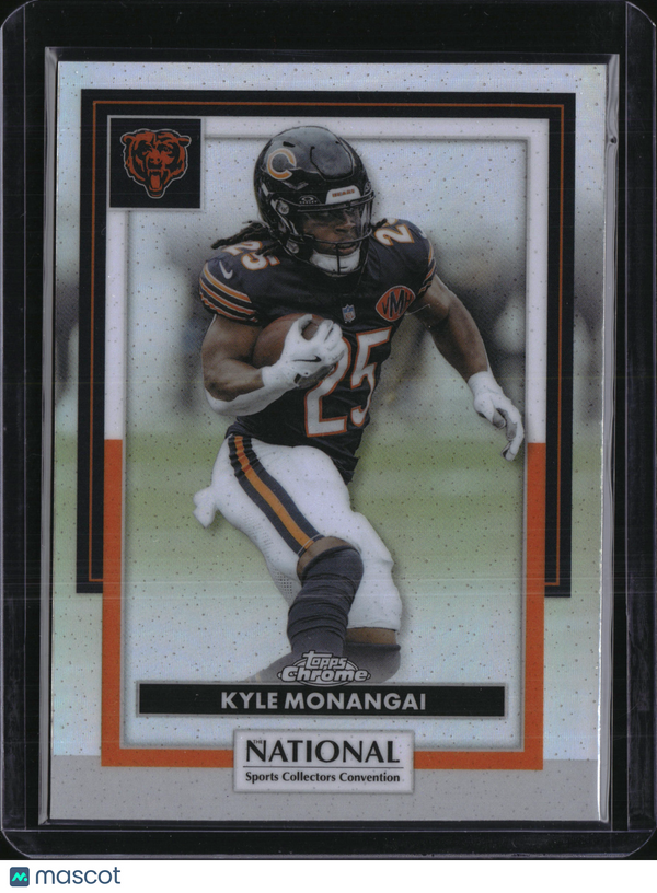 2025 Topps Chrome The National Sports Collectors Convention Kyle Monangai #NFL-33