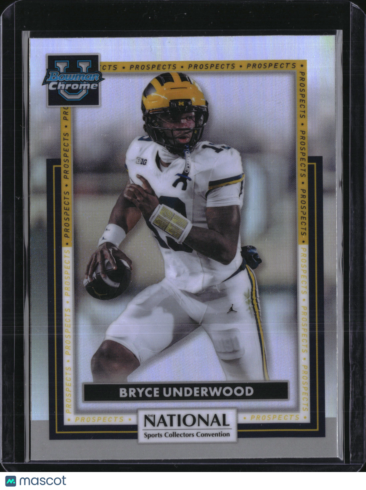 2026 Topps Bowman Chrome University National Sports Collectors Convention Bryce Underwood #BUFB-07 Refractor
