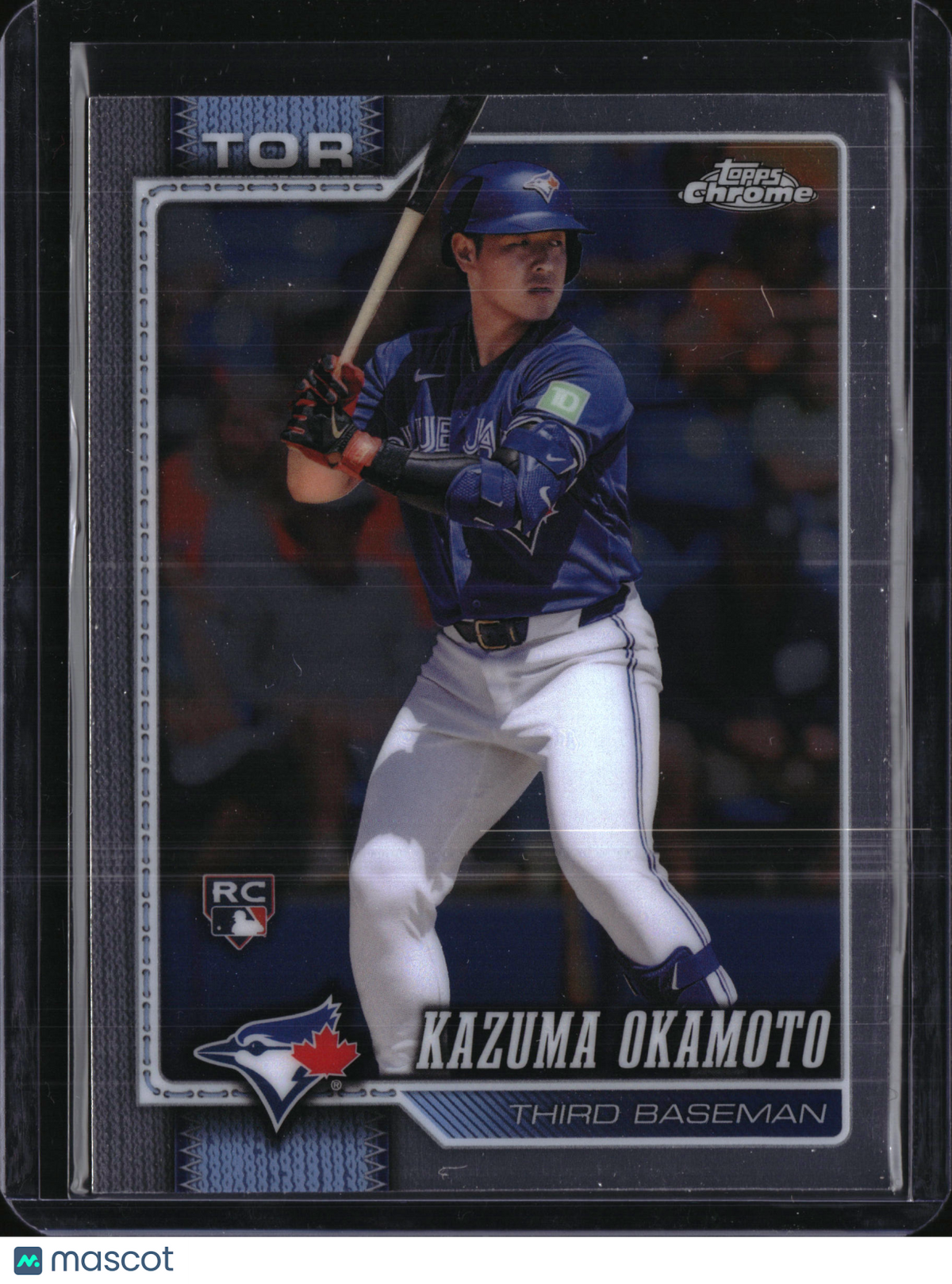 2026 Topps Chrome Kazuma Okamoto #78 RC