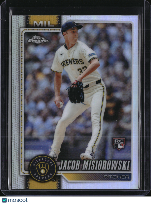 2026 Topps Chrome Jacob Misiorowski #196 Refractor RC