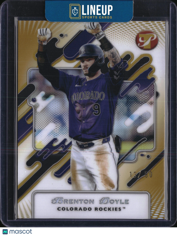2025 Topps Pristine Brenton Doyle #172 Gold