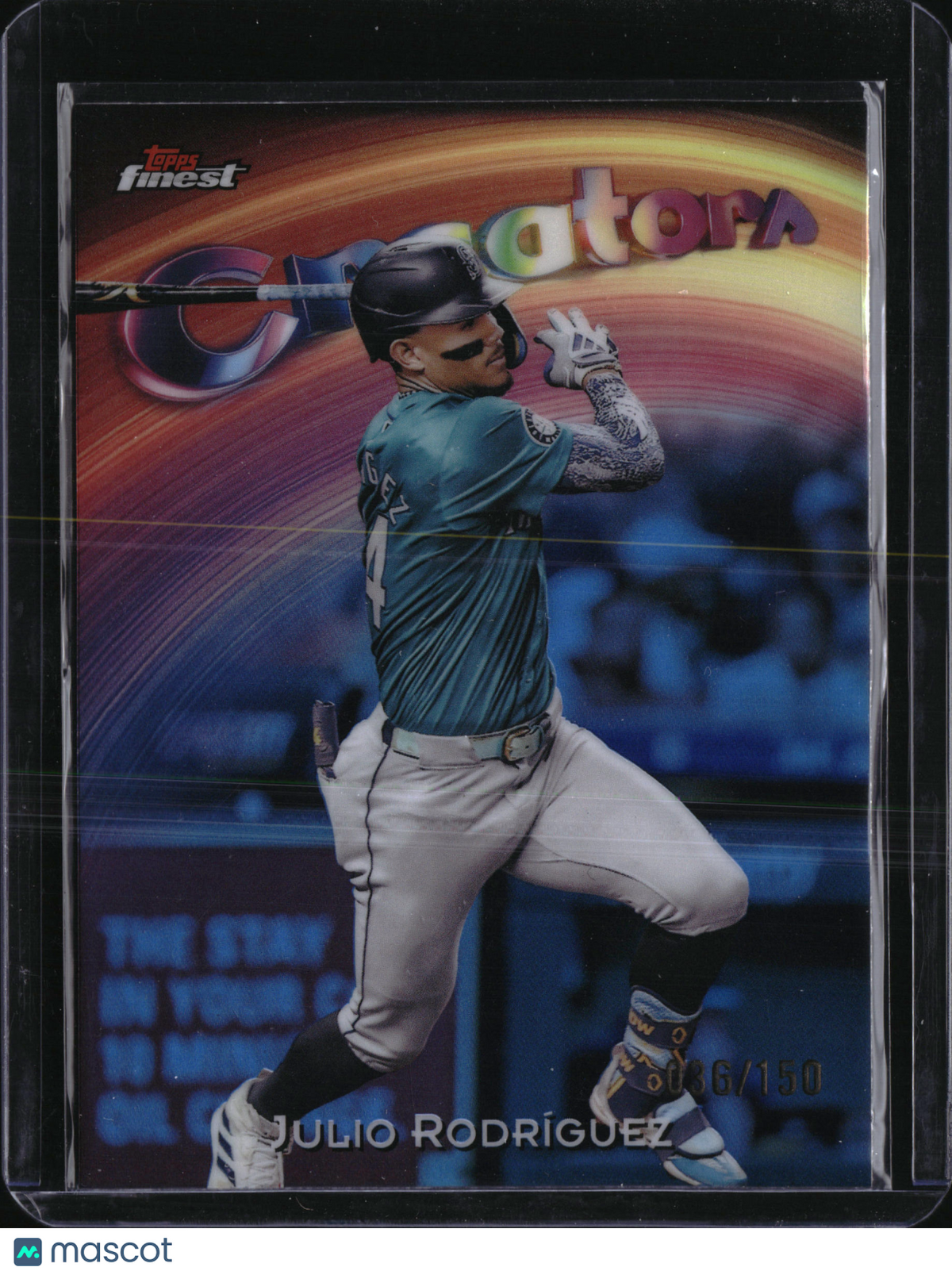 2025 Topps Finest Creators Julio Rodríguez #C-1 /150