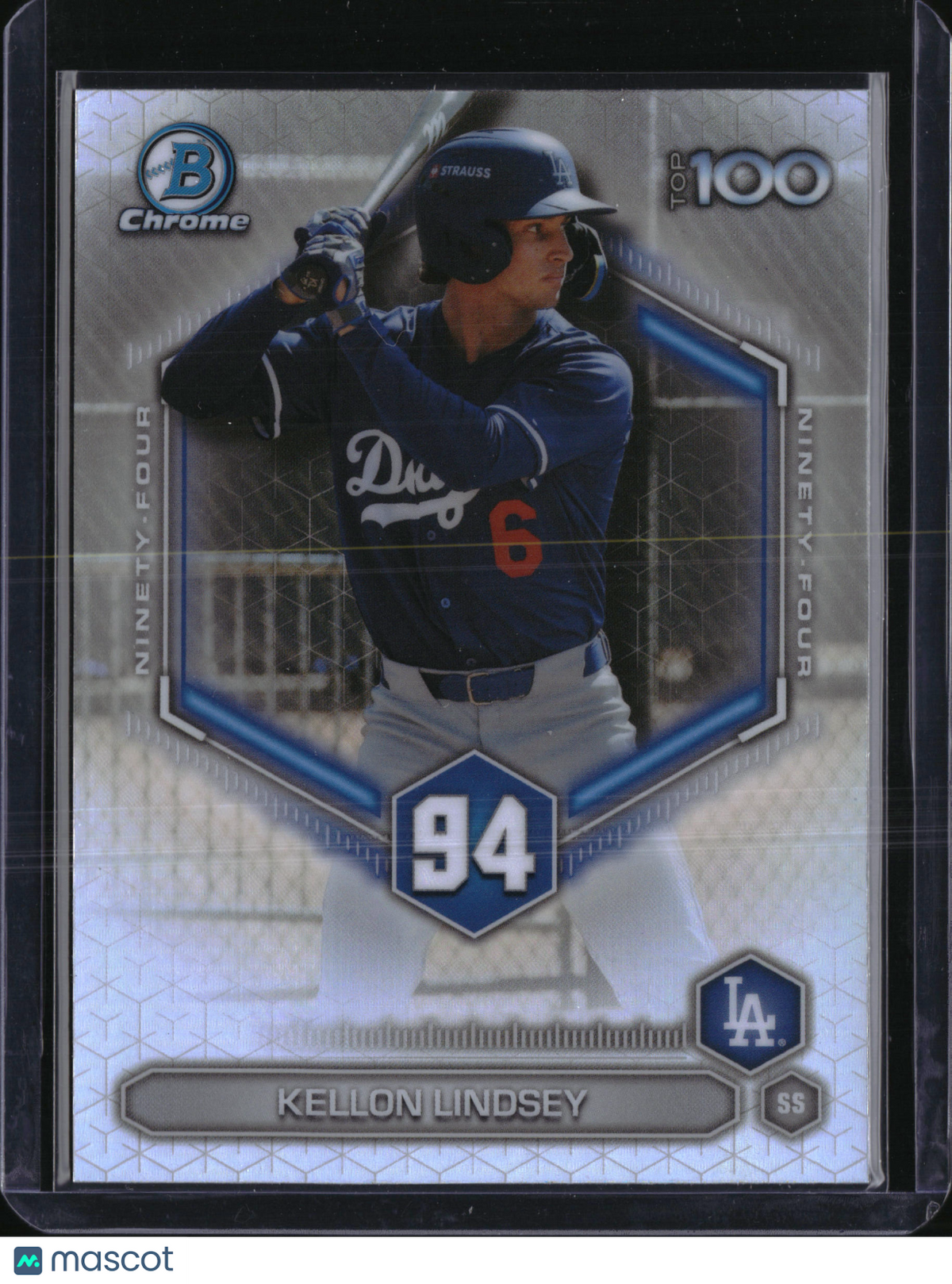 2026 Bowman Chrome Top 100 Kellon Lindsey #BTP-94