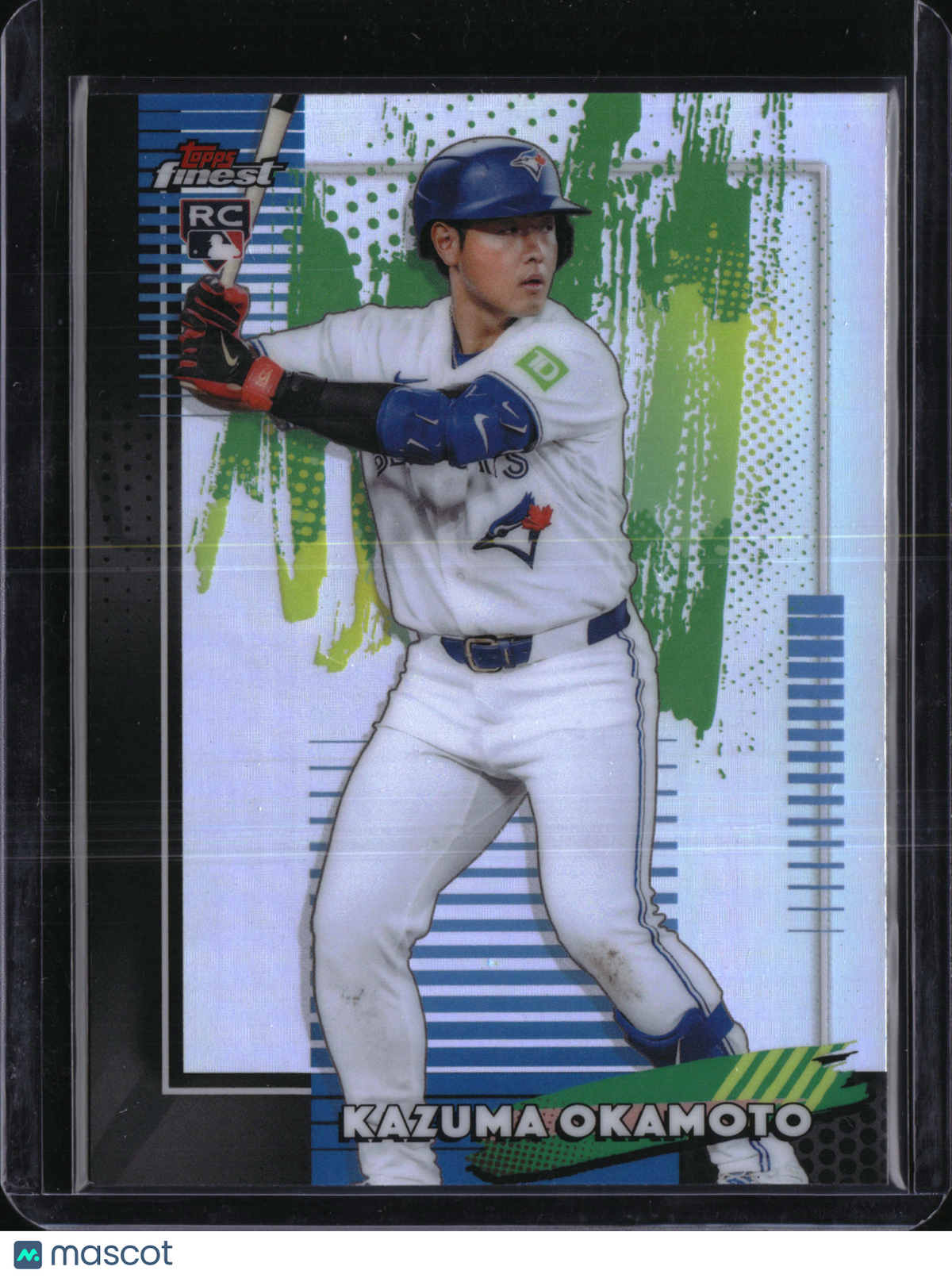 2026 Topps Finest Kazuma Okamoto #34 Refractor RC
