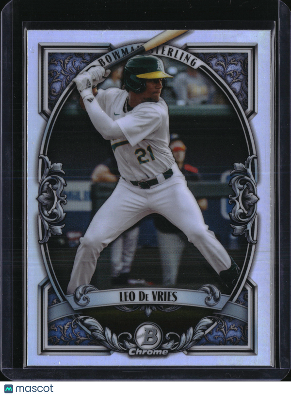 2026 Topps Bowman Sterling Chrome Leo De Vries #BST-9