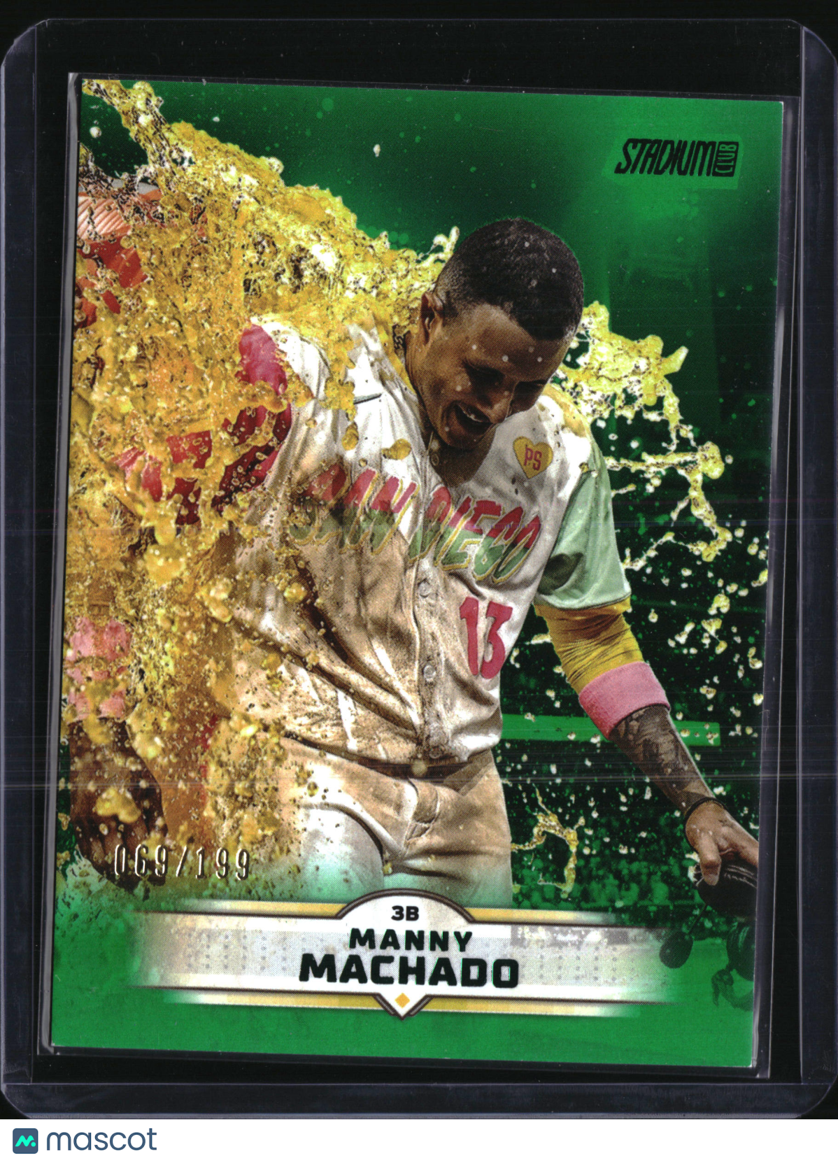 2025 Topps Stadium Club Manny Machado #180 Green /199