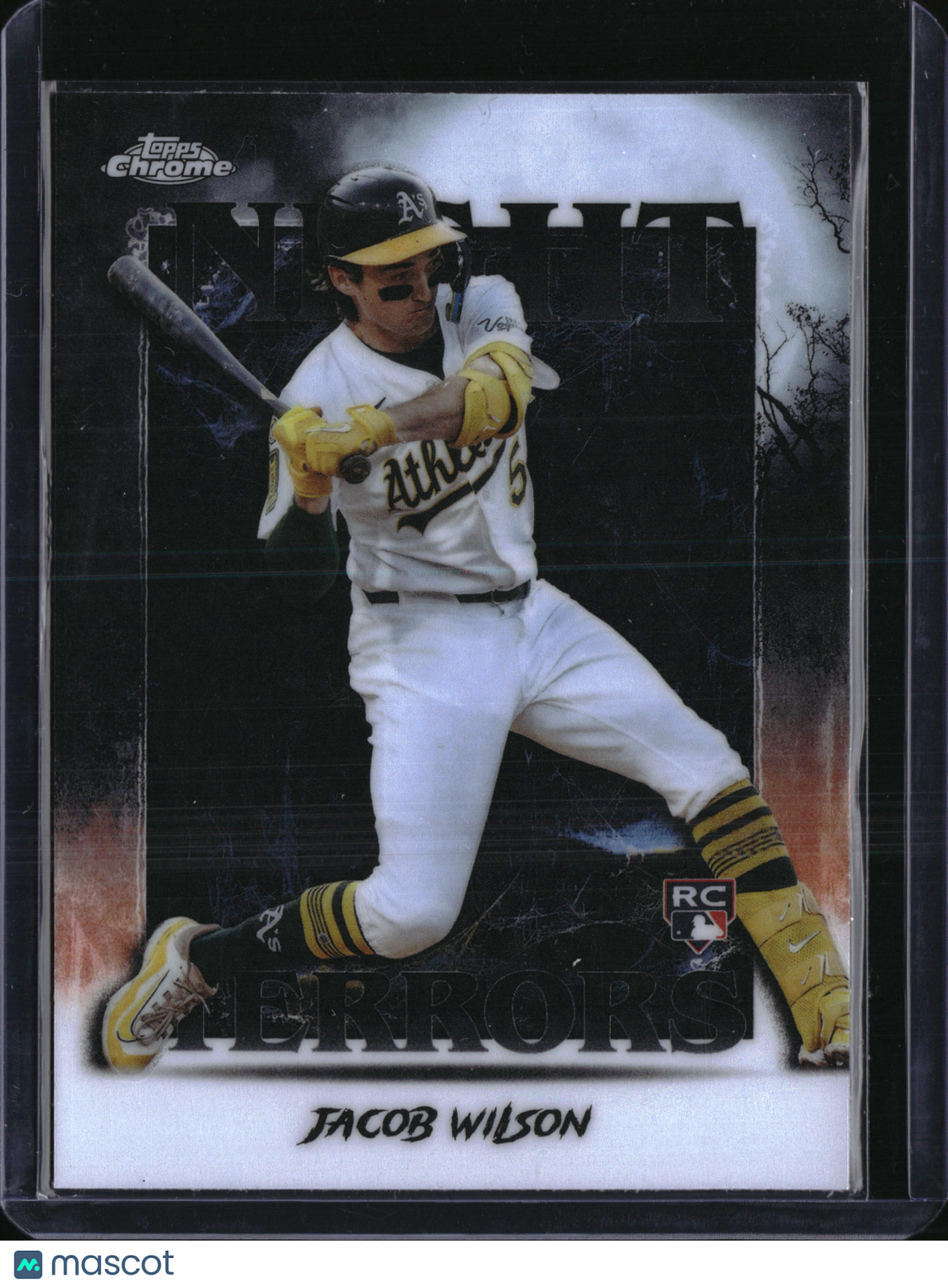 2025 Topps Chrome Night Terrors Jacob Wilson #NT-11 RC