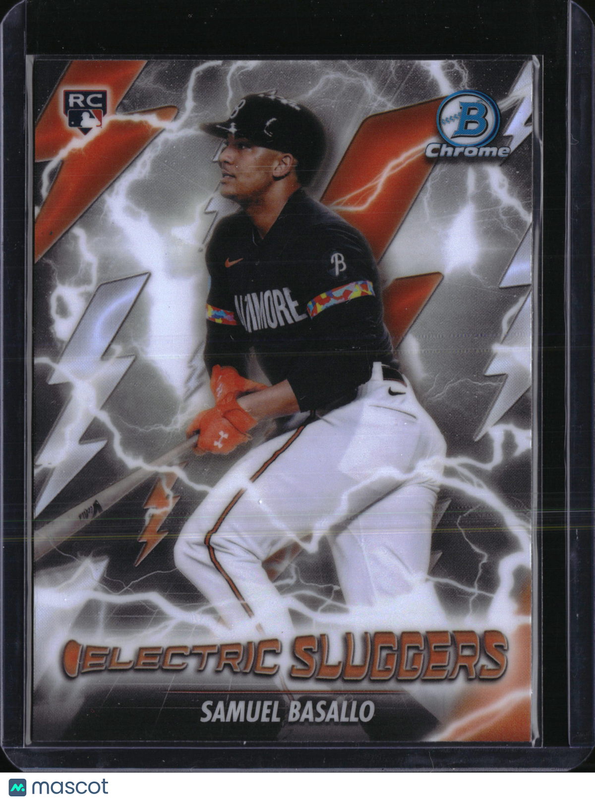 2026 Bowman Chrome Electric Sluggers Samuel Basallo #ES-10 RC