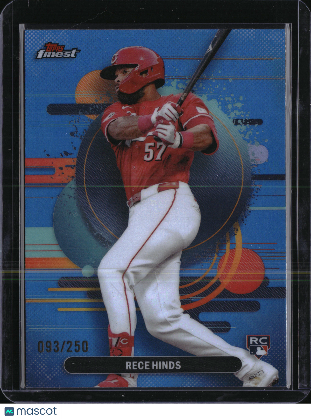 2025 Topps Finest Rece Hinds #170 Blue /250 RC