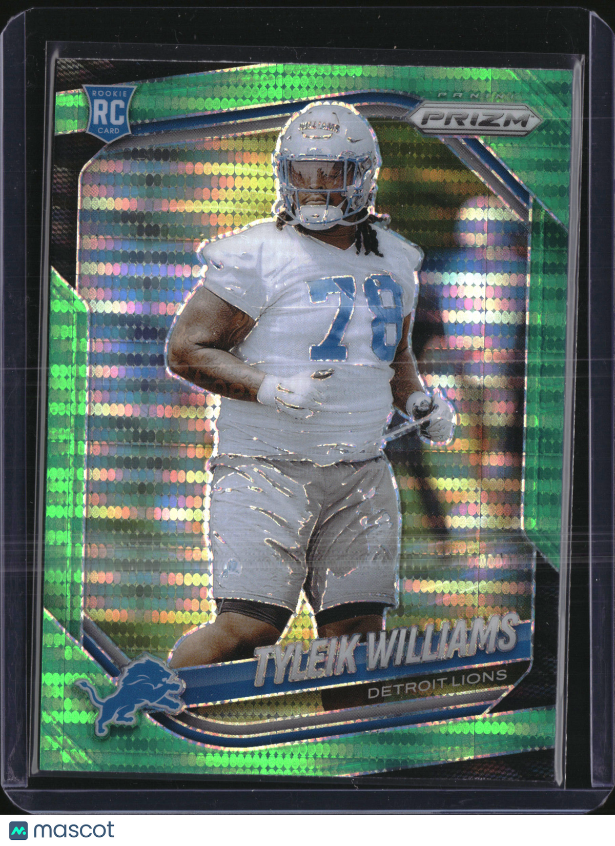 2025 Panini Prizm Tyleik Williams #328 Green RC