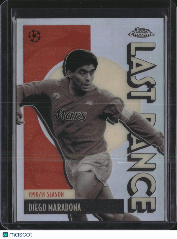 2026 Topps Chrome Last Dance Diego Maradona #LD-10