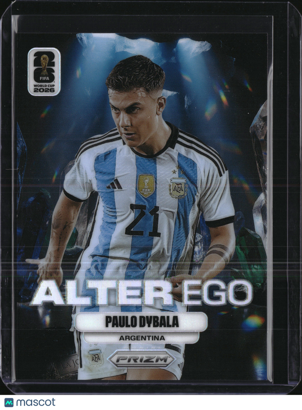 2026 Panini Prizm FIFA World Cup Alter Ego Paulo Dybala #5