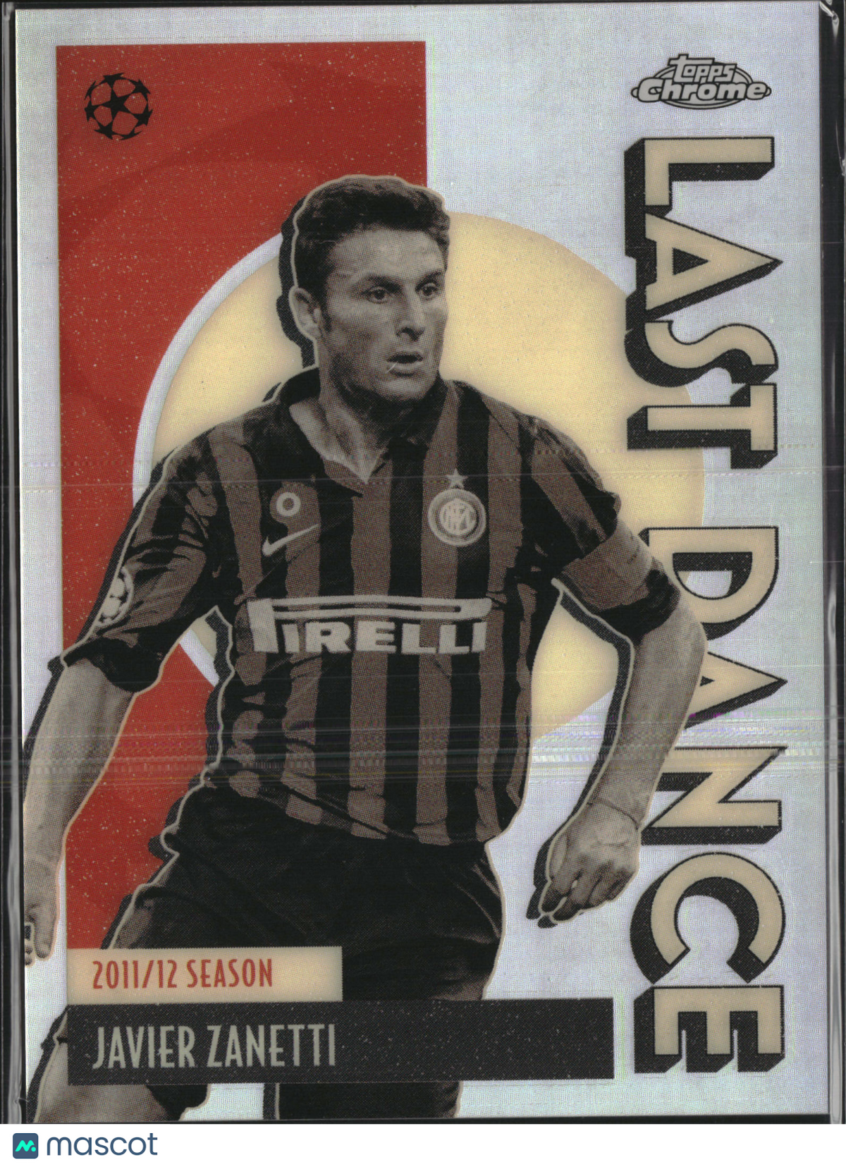 2026 Topps Chrome Last Dance Javier Zanetti #LD-14