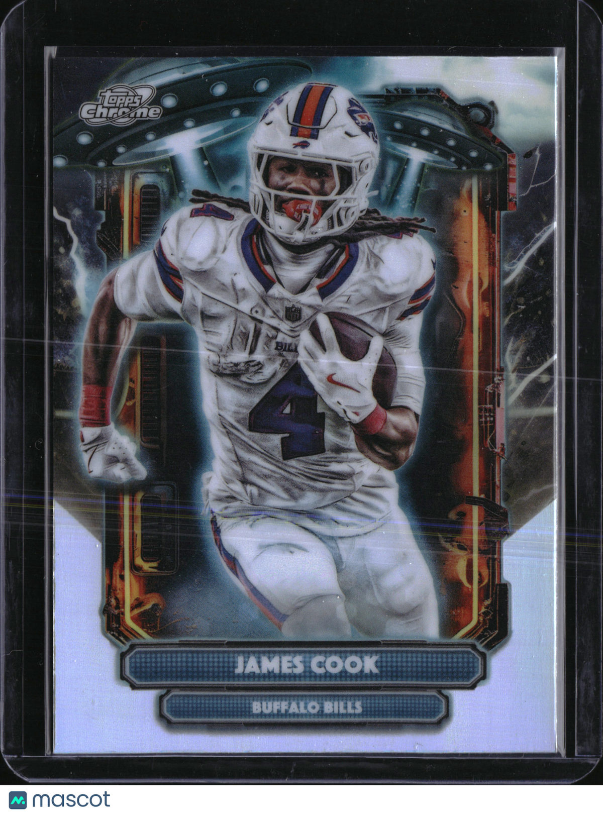 2025 Topps Chrome Ex-Terrestrial James Cook #ET-10