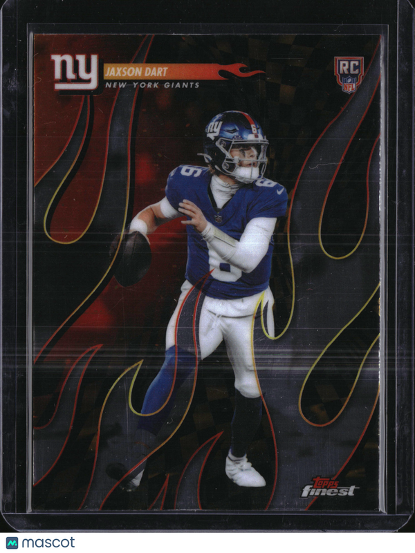 2025 Topps Finest Torchers Jaxson Dart #T-4 RC