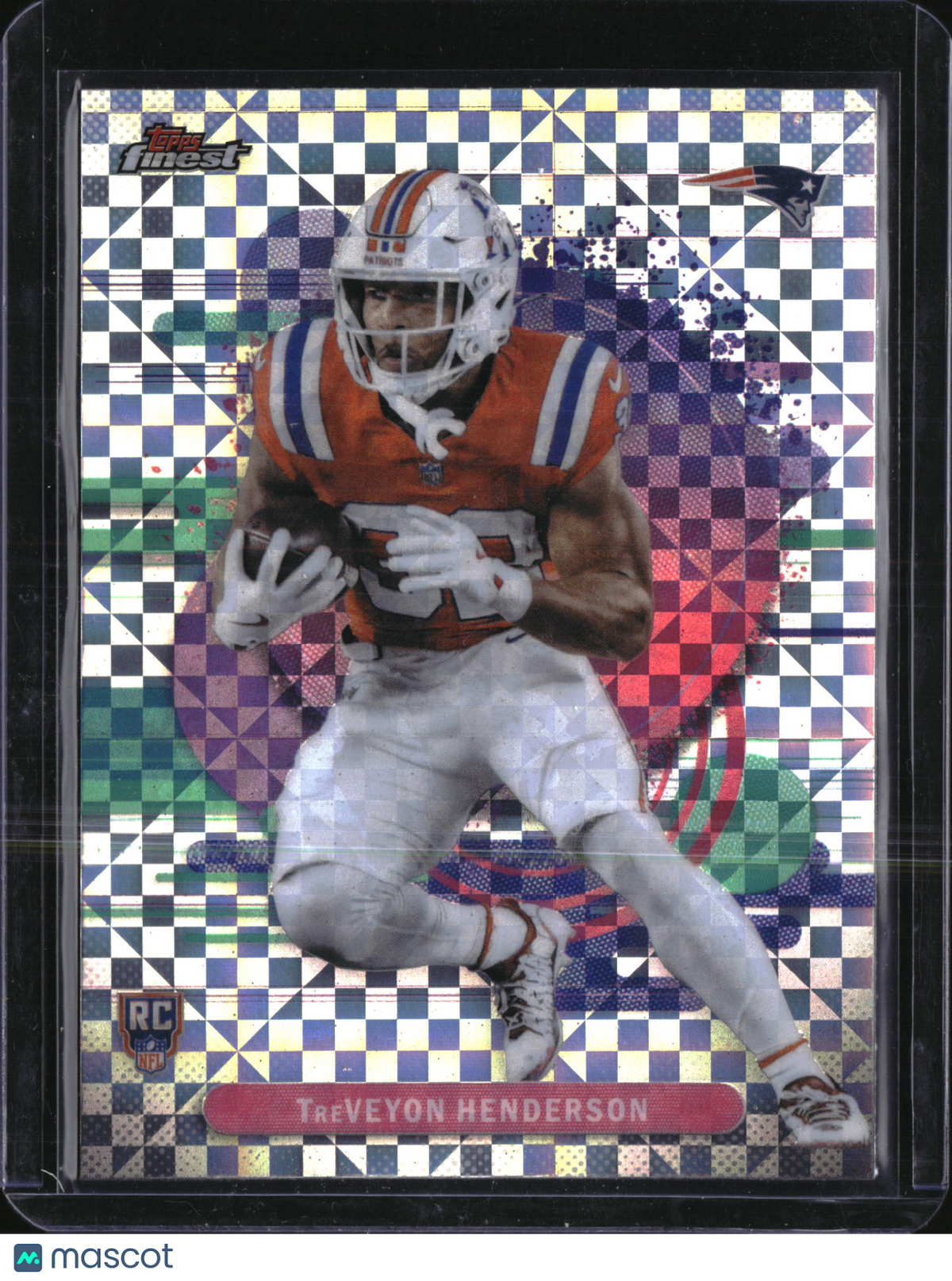 2025 Topps Finest TreVeyon Henderson #111 RC