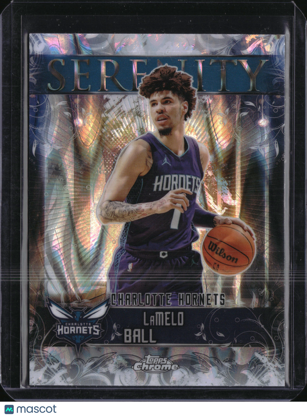 2025 Topps Chrome Serenity LaMelo Ball #SY-8