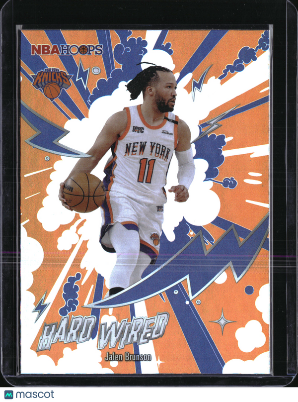 2026 Topps NBA Hoops Hard Wired Jalen Brunson #HW-5