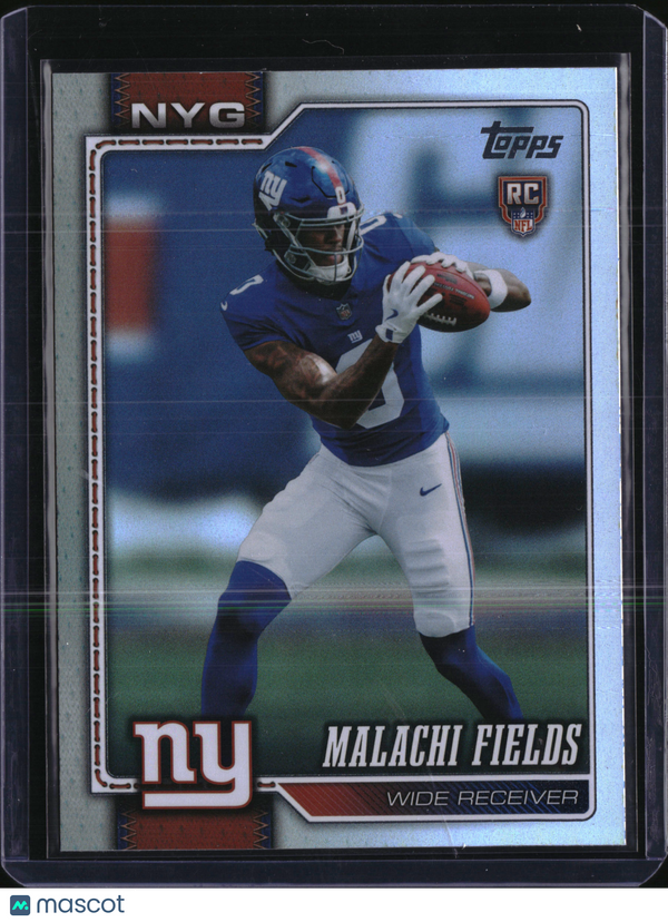 2026 Topps Malachi Fields #330 Rainbow Foil RC Giants Rookie