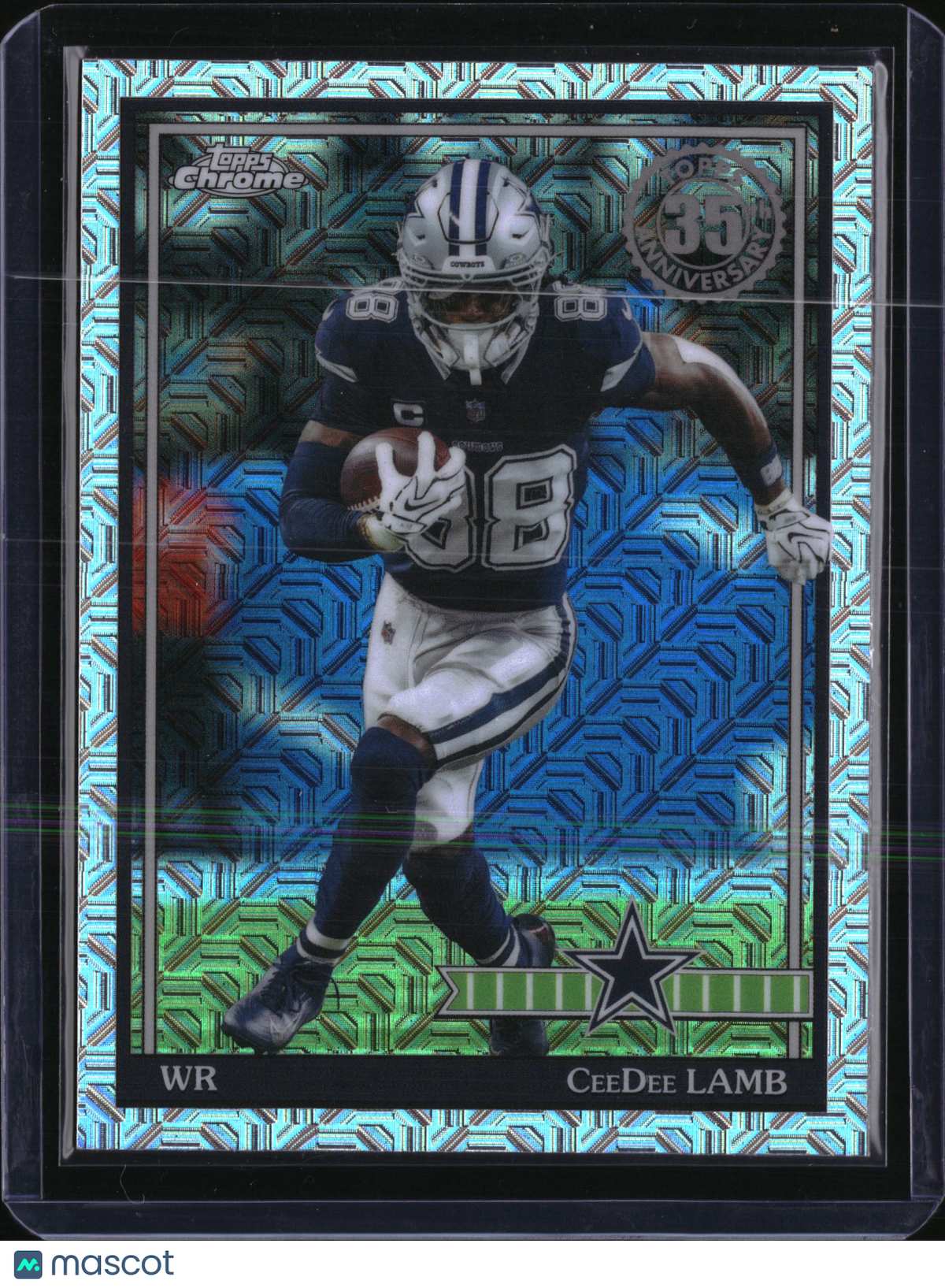 2026 Topps Football CeeDee Lamb #91TC-29 1991 Chrome Silver Pack Cowboys
