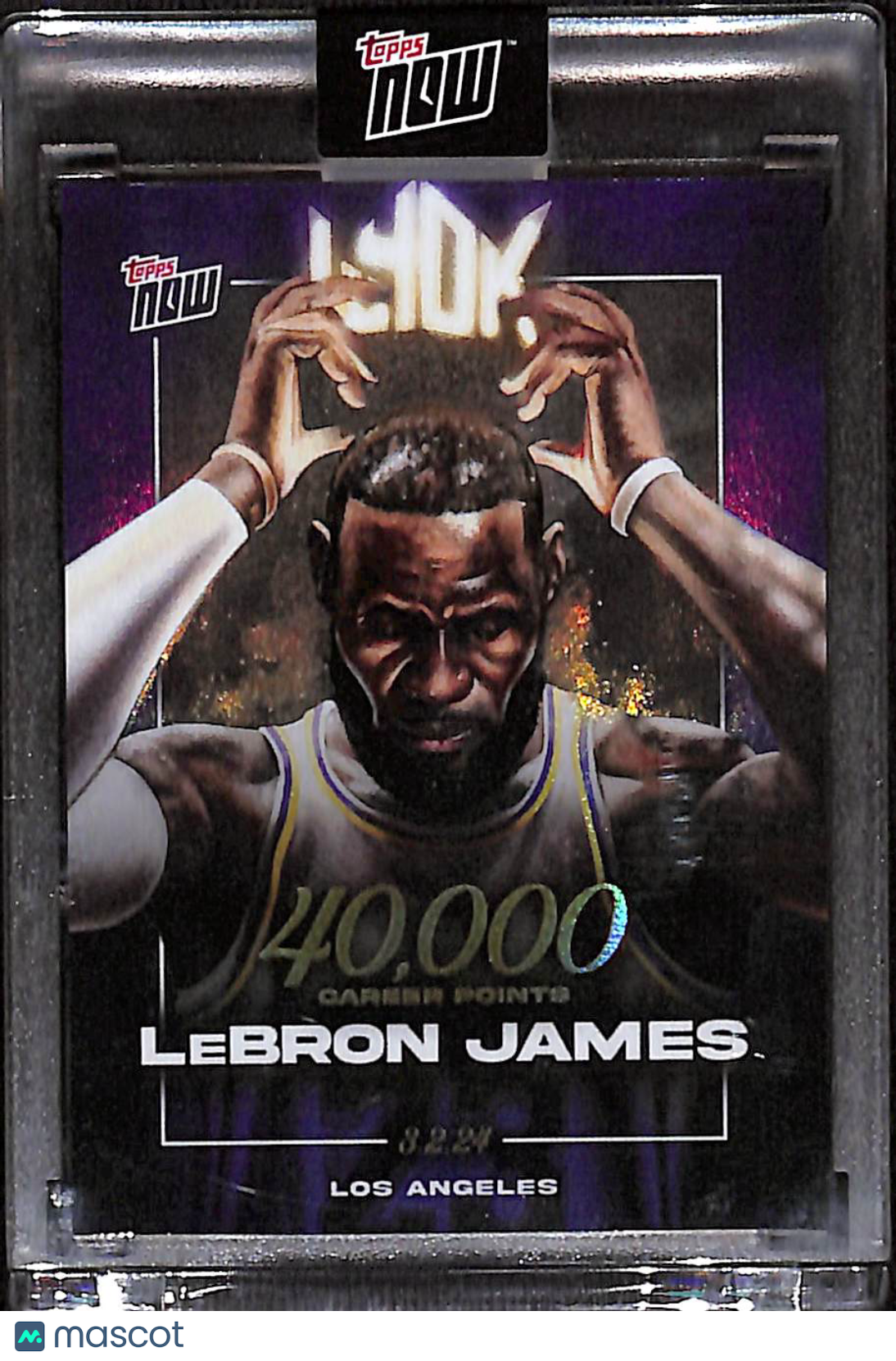 2024 Topps Now LeBron James #LJ-40K