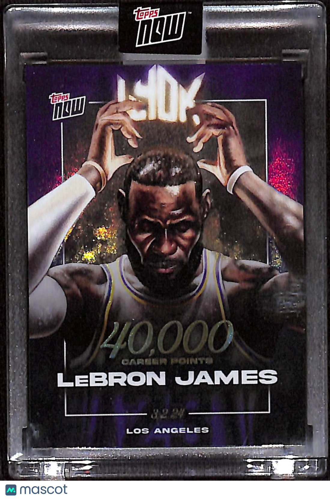 2024 Topps Now LeBron James #LJ-40K
