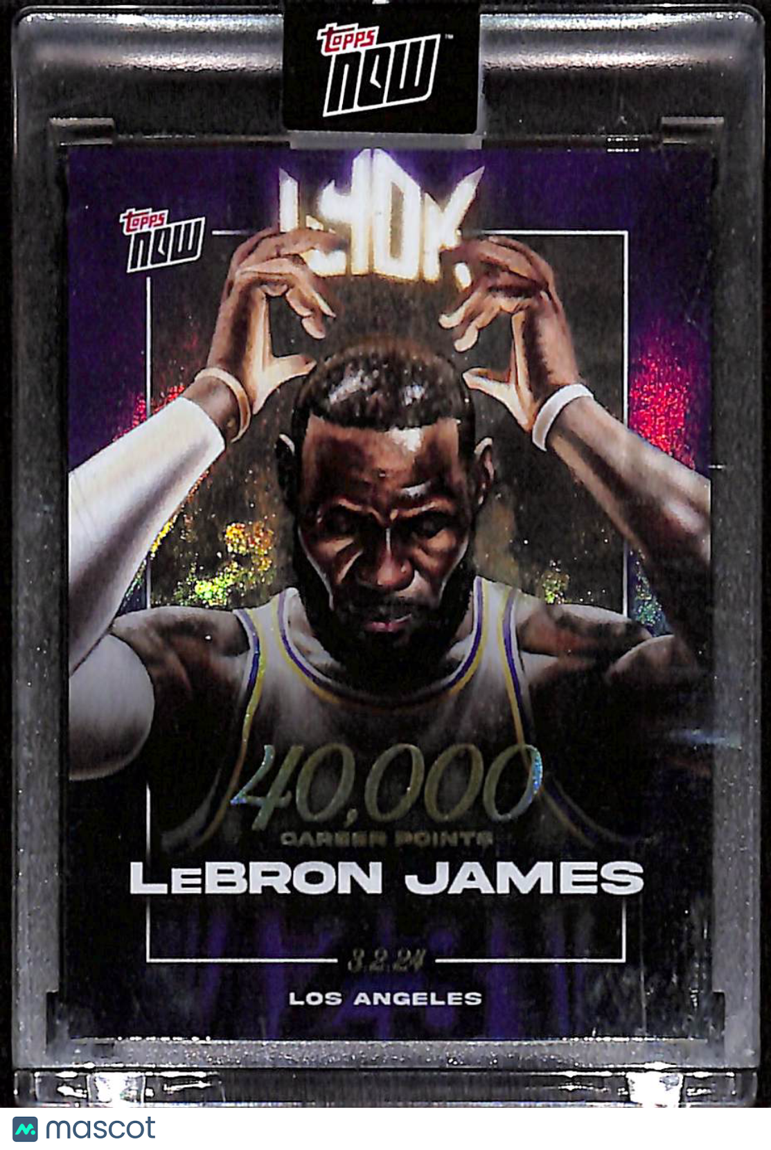 2024 Topps Now LeBron James #LJ-40K
