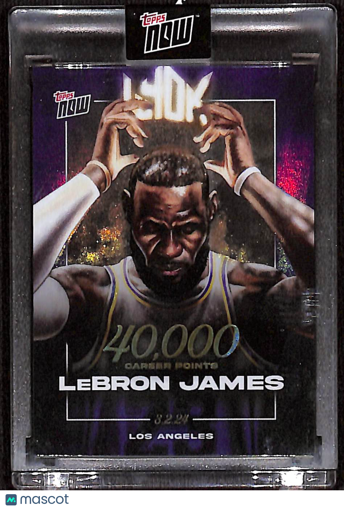 2024 Topps Now LeBron James #LJ-40K