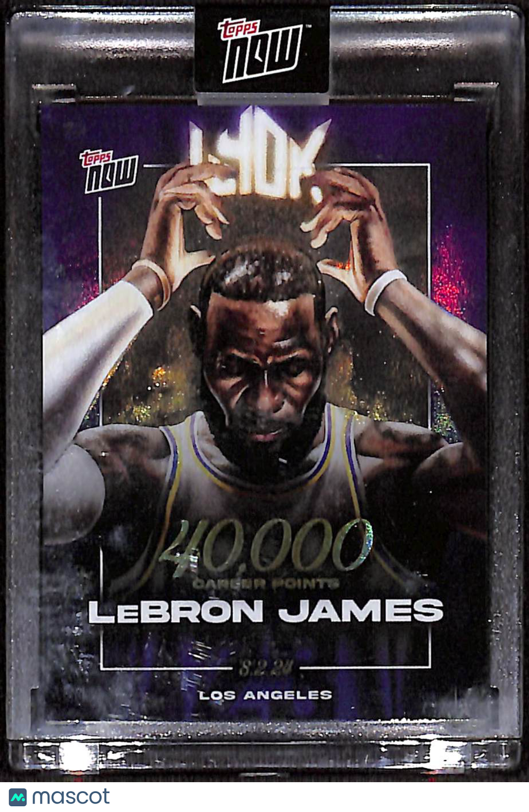 2024 Topps Now LeBron James #LJ-40K