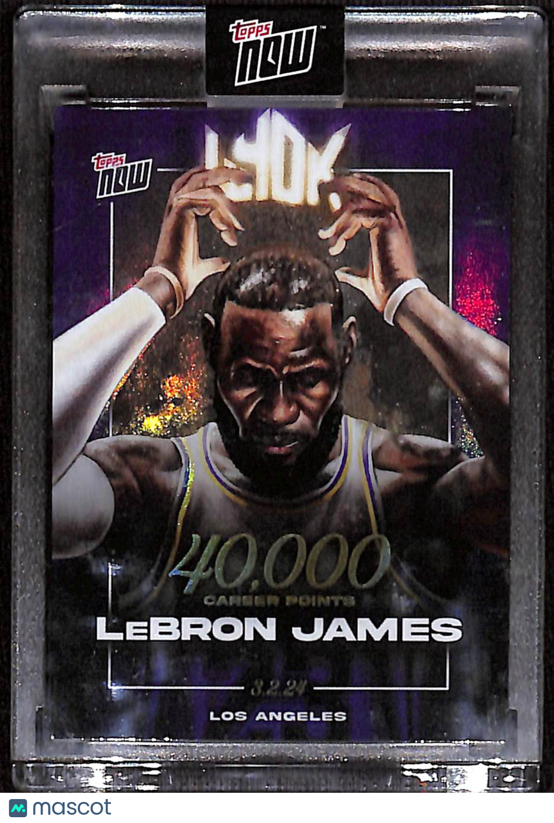 2024 Topps Now LeBron James #LJ-40K