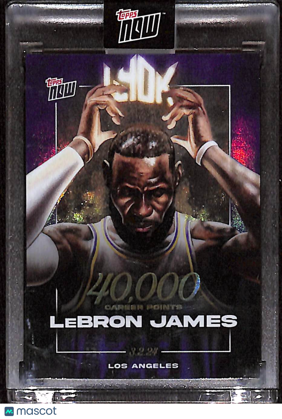 2024 Topps Now LeBron James #LJ-40K