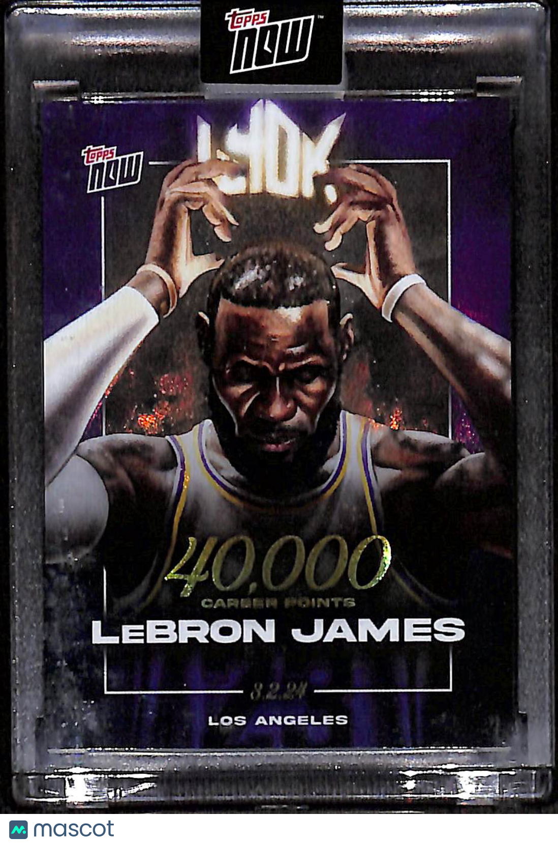 2024 Topps Now LeBron James #LJ-40K