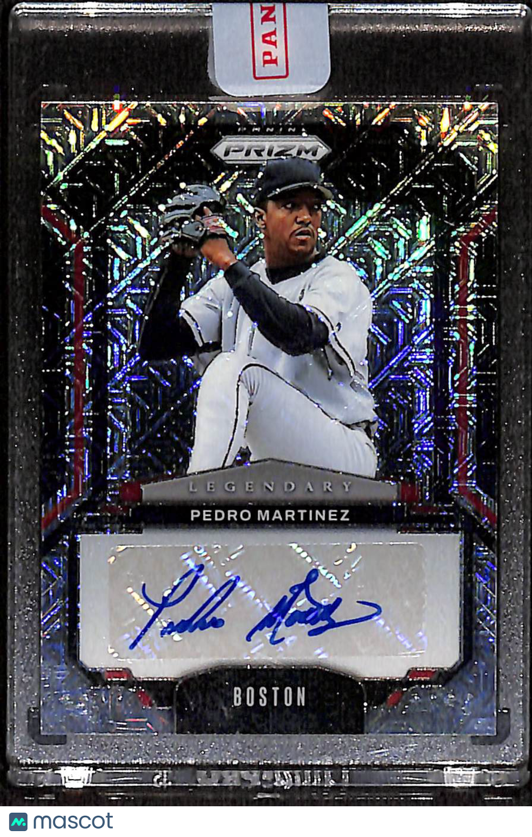 2025 Panini Prizm Pedro Martinez #LS-DM Legendary Mojo Auto /25