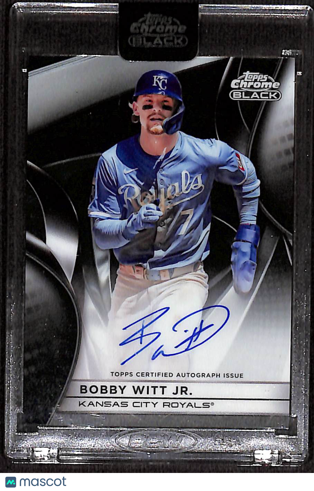 2025 Topps Chrome Black Bobby Witt Jr. #CBA-BW