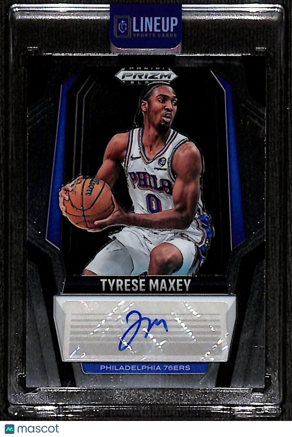 2025 Panini Prizm Black Tyrese Maxey #SIG-MAX