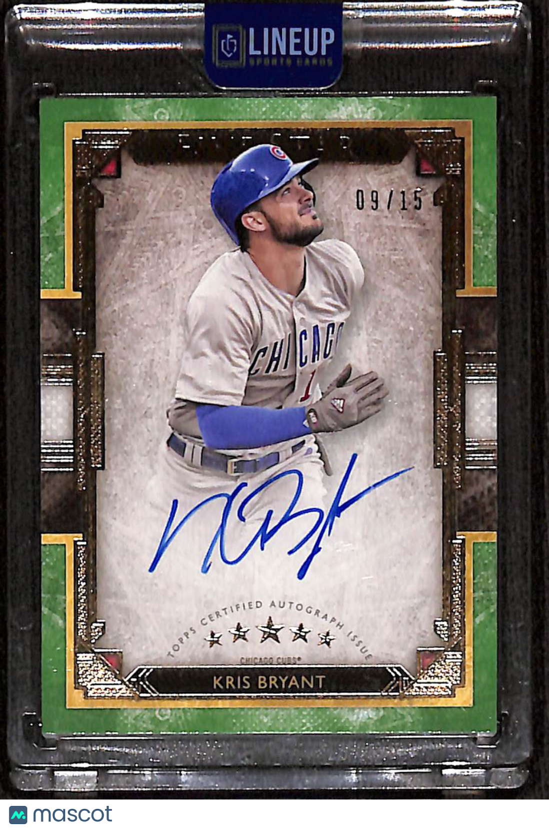 2018 Topps Five Star Kris Bryant #FSA-KB Green /15