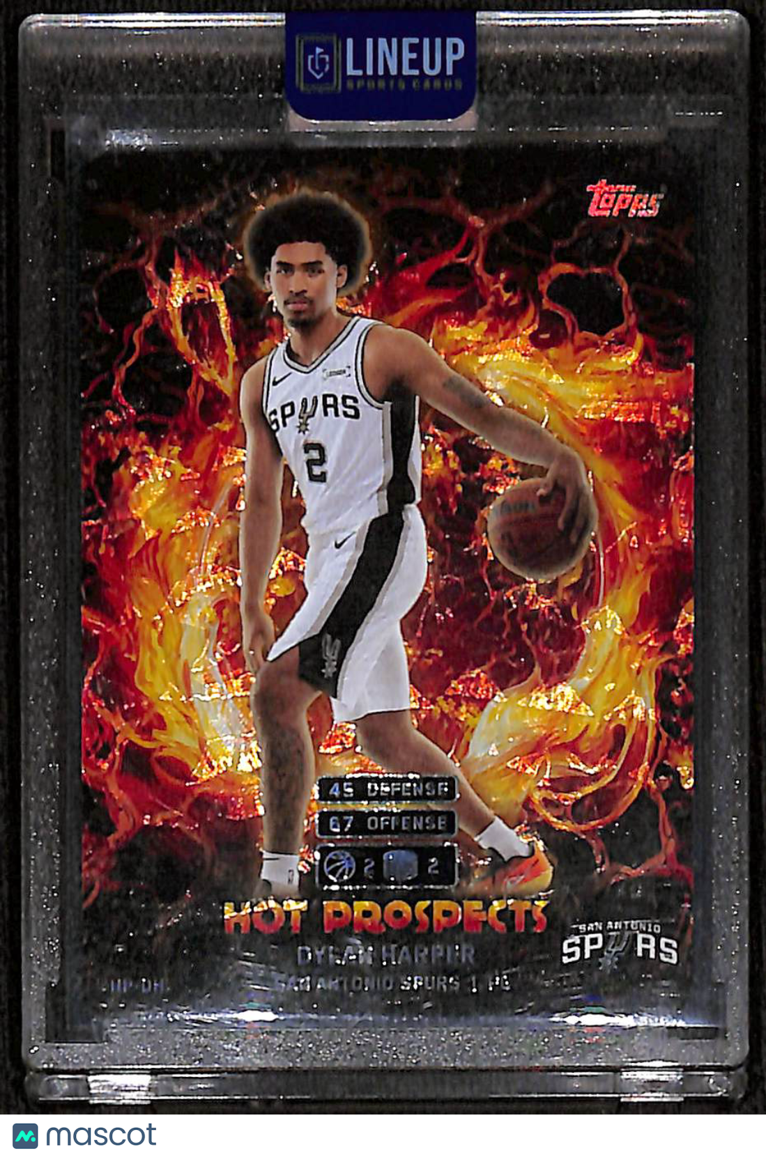 2025 Topps Match Attax Hot Prospects Dylan Harper #HP-DH